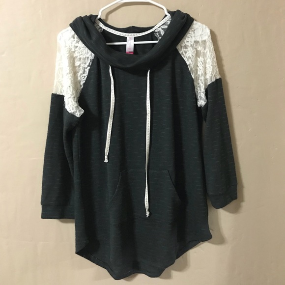 No Boundaries Sweaters - No boundaries cowl neck sweater